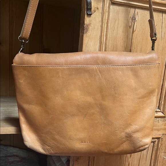 Able Emmett Leather Crossbody Bag - Picture 5 of 11